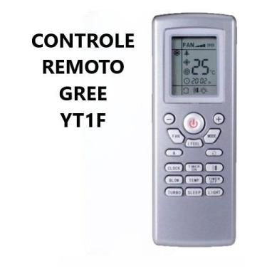 Imagem de Controle remoto ar condicionado gree yt1f carrier - FBG