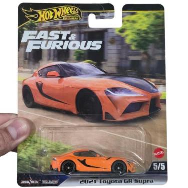 Imagem de 2021 Toyota GR Supra Fast & Furious 5/5 Hot Wheels Premium JBM00