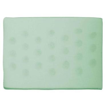 Imagem de Travesseiro Antissufocante Para Bebê Liso Em Algodão 32x 22cm - Bublim