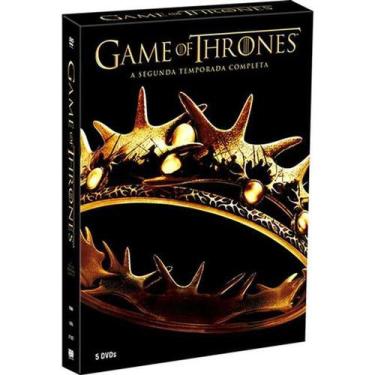 Imagem de Box DVD Game Of Thrones Segunda Temporada Completa 5 DVDs - Warner Bro