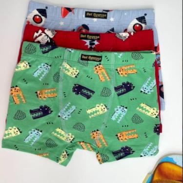 Imagem de Cueca box infantil - VERDE