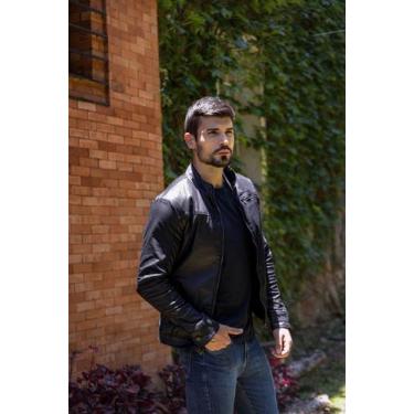 Imagem de Jaqueta Masculina Trich Jeans Preto Resinado, P