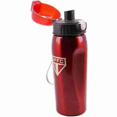 Imagem de GARRAFA INOX 560ML TAMPA COM VEDAÇÃO DE SILICIONE  SÃO PAULO- Licencia