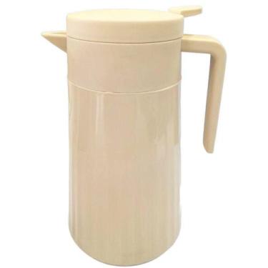 Imagem de Garrafa Térmica 1L c/ Gatilho 2450415 Creme - Quanhe