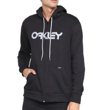 Imagem de Moletom Oakley Aberto Mark II F/Z WT23 Masculino Blackout, Preto, P