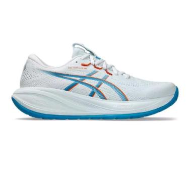 Imagem de Tenis asics gel-cumulus 28 masculino, Branco, Azul, 40