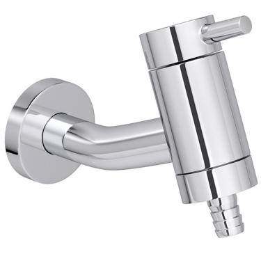 Imagem de Torneira para Jardim e Tanque com Adaptador de Mangueira Link 1153.C.LNK Cromada Deca
