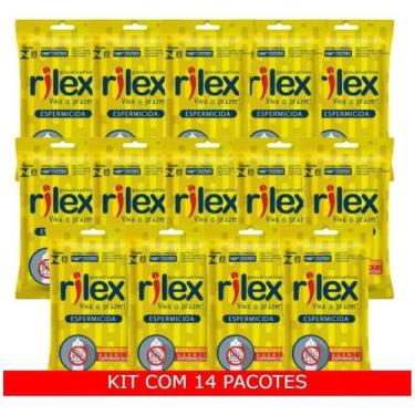 Imagem de Preservativo Rilex Espermicida Kit com 42 unidades 14x3
