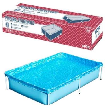 Imagem de Piscina Mor 2000L Infantil Retangular Azul - Modelo 318850
