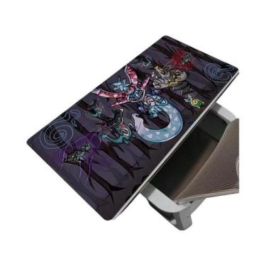 Imagem de Grande Mouse Pad Dragapult Anime XXL De Borracha Para Jogadores, Acess