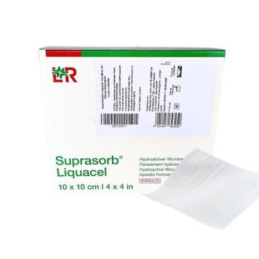 Imagem de Curativo hidrofibra suprasorb liquacel 10x10cm 1un l&r tamanho:10x10cm