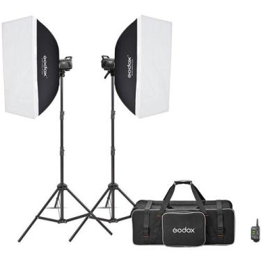 Imagem de Kit Flash de Estudio Godox MS200-F 220V