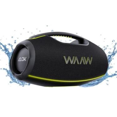 Imagem de Caixa De Som Boombox WAAW by Alok Hyperboom 1000 Bluetooth À Prova DÁg