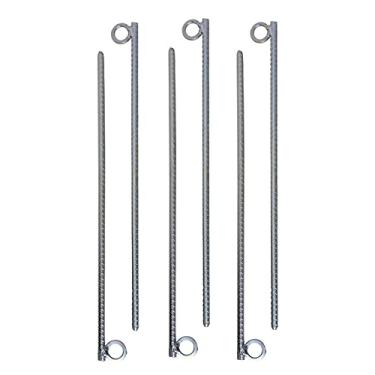 Imagem de Estaca 60 cm Apoio para Plantas Jardinagem Kit 06 unidades