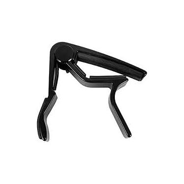 Imagem de Capotraste Braçadeira de Alumínio para Guitarra/Violão Cor:Preto