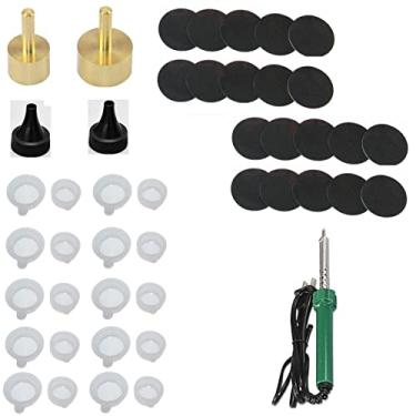 Imagem de Conjunto de kit de ferramentas de recarga de pó de cartucho de toner para impressora, cabeças de perfurador, cartucho de toner de ferro de solda elétrico, kit de solda para fazer furos