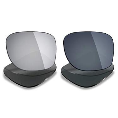 Imagem de Mryok 2 pares de lentes polarizadas de substituição para óculos de sol Oakley Plaintiff Squared – Opções