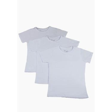 Imagem de Kit Camiseta Infantil Menino Básica Dia a Dia Conforto Macia