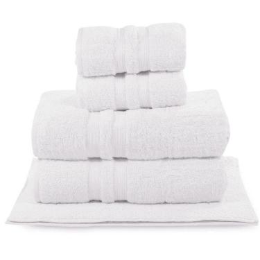 Imagem de Kit de Toalhas 2 Banho + 2 Rosto + 1 Piso Gigante Buddemeyer Penteado Egípcio