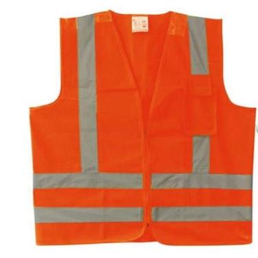 Imagem de Colete Refletivo Bolso Laranja G Pps 12 Proteplus