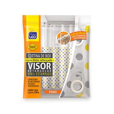 Imagem de Cortina para Box Poás com Ilhós Visor Cristal (1,35x2,00m) (Ref.642-P)