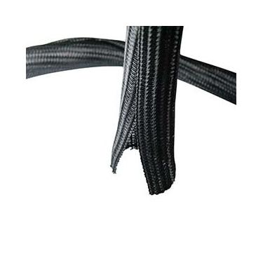 Imagem de Capa organizadora e gestão de cabos InstallerParts – Manga com cabo autofechamento, Preto, 1"x 50 FT