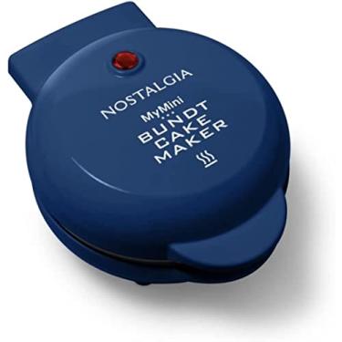 Imagem de Nostalgia MyMini Lava & Bundt Cake Maker-mini breads, mini muffins, compact size (Navy)