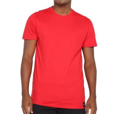 Imagem de Camiseta Oakley Phantasmagoria Block Masculina Vermelho