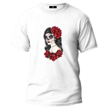 Imagem de Camisa Camiseta Catrina Feminino E Masculino Lançamento - Vinis Store
