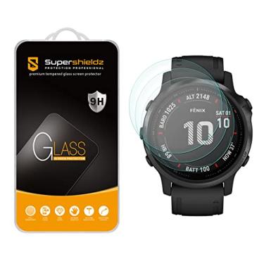 Imagem de Película de vidro temperado Supershieldz projetada para Garmin Fenix 6S/ Fenix 6S Pro/Fenix 6S Sapphire/Fenix 6S Pro Solar, antiarranhões, sem bolhas