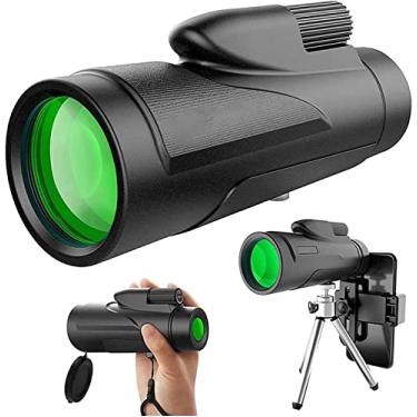 Imagem de Telescópio Monocular para Smartphone com Tripé, para Observação de Aves, Ampliação Ajustável - para Acampamento de Observação de Aves