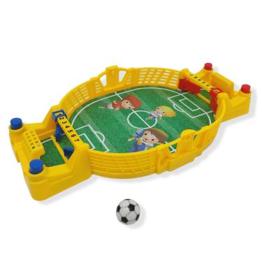 Brinquedo Infantil Jogo Futebol de Botão 1 Jogo c/ 2 times em
