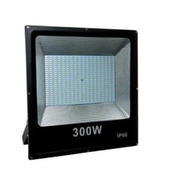 Imagem de Refletor LED smd 300W real 6500K branco frio IP66 bivolt