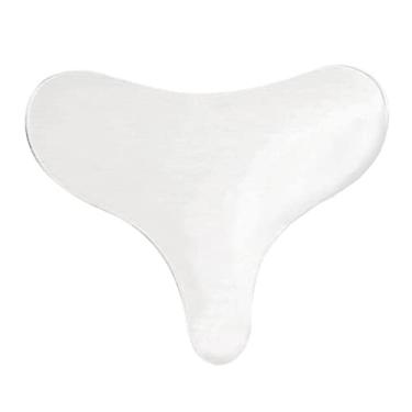 Imagem de peito decollete | silicone para peito Almofada decote reutilizável Almofada peito tipo T - Patch peito para levantamento seios para apagar