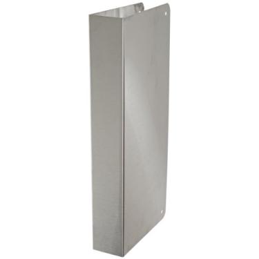 Imagem de Don-Jo Placa de aço inoxidável 90-CW calibre 22 com parafusos de acabamento, acabamento em aço inoxidável acetinado, 12,7 cm de largura x 30,4 cm de altura