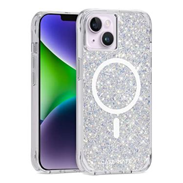 Imagem de Case-Mate Capa para iPhone 14 Plus - Twinkle Stardust [proteção contra quedas de 3 metros] [compatível com MagSafe] Capa magnética com lindo brilho brilhante para iPhone 14 Plus de 6,7 polegadas,