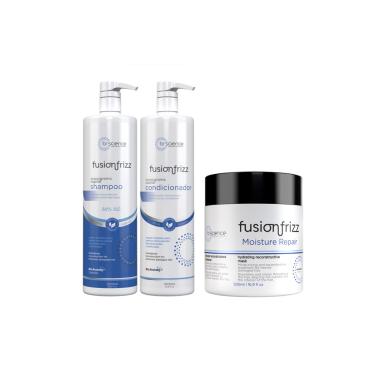 Imagem de Fusion Frizz Shampoo 1 l + Condicionador 1 l + Moisture Repair 500 ml