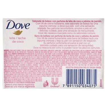 Imagem de Sabonete Dove Delicious Care Leite de Coco com 90g