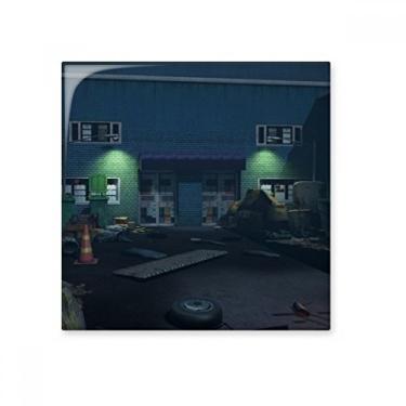 Imagem de Terror LopNorZombie Jogo Aventura Cerâmica Bisque Azulejos Decoração de Banheiro Pisos de Cerâmica para Cozinha