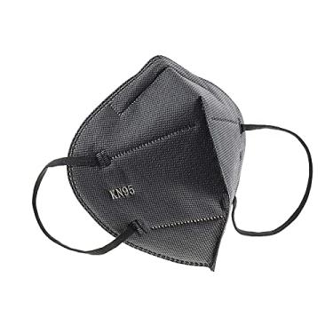 Imagem de Máscaras KN95 Preta - Kit de 10, 20, 30, 40, 50, 100 Unidades - FPP2 PFF2 - Filtragem > 95% - Embaladas de 10 em 10 (100)