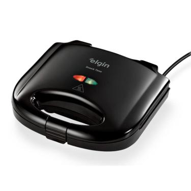 Imagem de Sanduicheira Grill antiaderente 750 Watts - Snack Time - Elgin