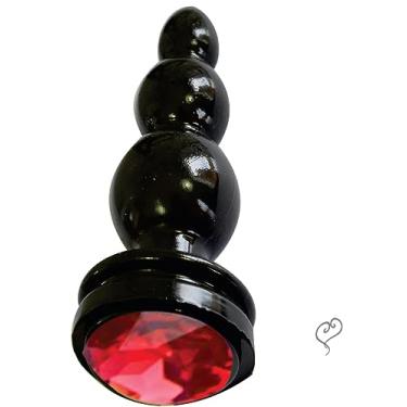 Imagem de PLUG ANAL BOOL JOIA ESFERAS ESCALONADA ESTIMULADORA PRAZEROSA