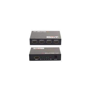 Imagem de ADAPTADOR SPLITTER C/ 4 HDMI 1080P 3D LE-5557 LELONG