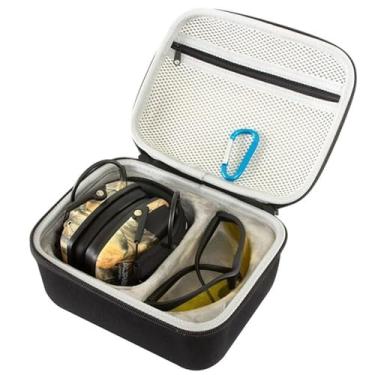 Imagem de Case Caixa protetora e transporte para Abafador de Ruidos e Óculos De Proteção - Aurok
