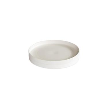 Imagem de Nordic Ware Prato de almoço de 20 cm, conjunto de 2, branco, polipropileno seguro para micro-ondas
