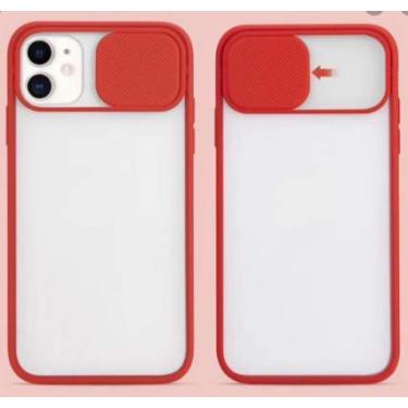 Imagem de CASE CAPINHA IPHONE XR - COM PROTEÇÃO PARA CÂMERA - VERMELHA