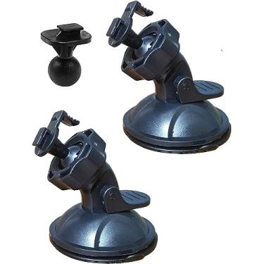 Imagem de Suporte para câmera de painel compatível com APEMAN Dashcam, montagem com sucção fácil de instalar e usar, suporte de tela de substituição forte poder de sucção, alta durabilidade e removível 2 peças