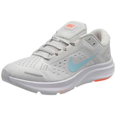 Imagem de Nike Tênis feminino Air Zoom Structure 23, Summit Branco Glacier Ice Cinza Vasto, 38