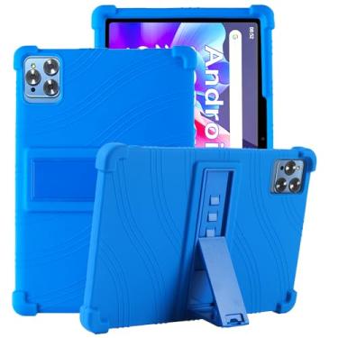 Imagem de FIEWESEY Capa para tablet KADYBE D115 de 10,1 polegadas, capa protetora de silicone à prova de choque para tablet KADYBE 2024/YQSAVIOR CP20/Aiprotablet K10/DOOGEE T10/T10S/T10 PRO/Vortex TAB10 10,1