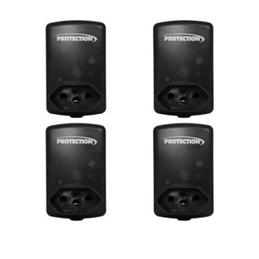 Imagem de Kit 4 Protetor Anti-raio Quedas De Energia Para Geladeira Freezer 127v Protection